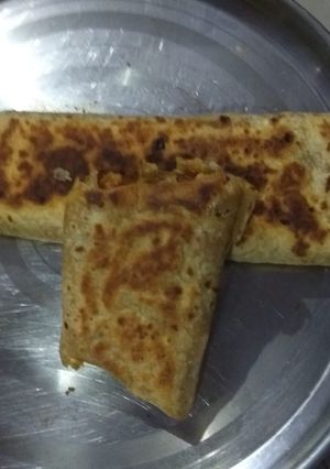 A picture of Paneer cheese Frankie.