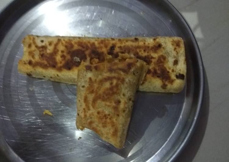 Simple Way to Prepare Favorite Paneer cheese Frankie