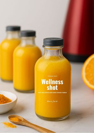 Foto resep Orange wellness shot