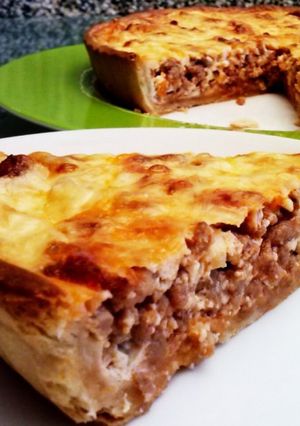 Foto principal de Quiche de carne y verduras
