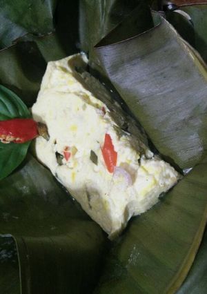 Foto resep pepes tahu simple