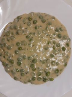 Zöldborsó főzelék recept fotója