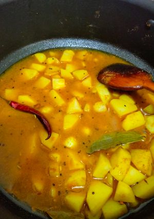 #আলুর দম রেসিপির প্রধান ছবি