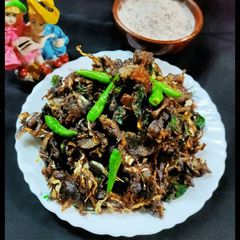 Ragi pakoda A picture of Ragi pakoda.