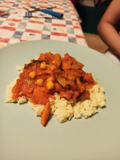 Una foto de Cuscús masala