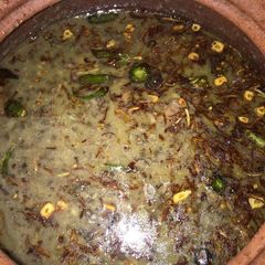 Sabat mash ki dal/maah ki dal A picture of Sabat mash ki dal/maah ki dal.