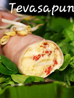 Una foto de Canelones fríos