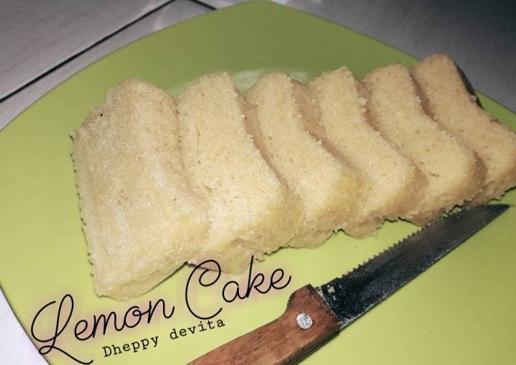 Steamed Lemon Cake Endesss