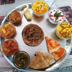 A picture of Special thali.