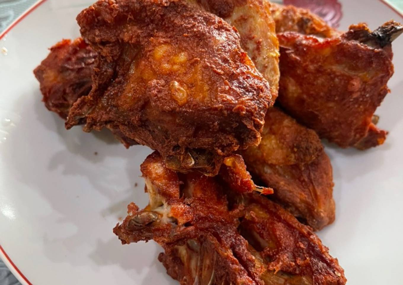 Ayam goreng tauju / fuchuang