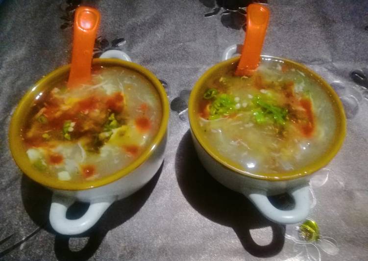 Simple Way to Make Favorite Chicken corn soup