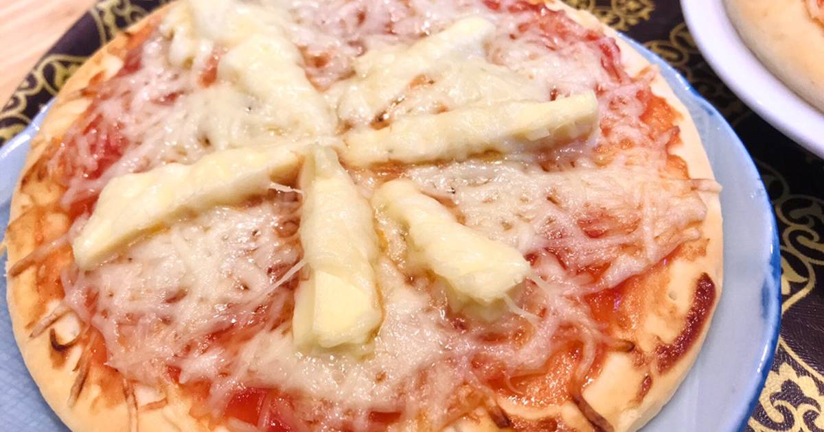 Hướng dẫn Cách làm Pizza Phô Mai Con Bò Cười tại nhà đơn giản và ngon miệng