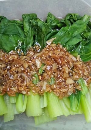 Foto resep Garlic Pokchoy