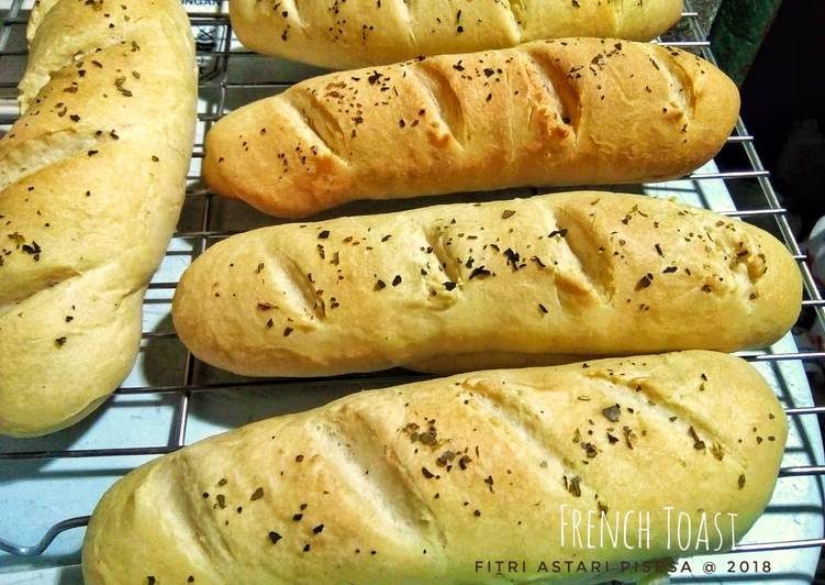 Cara Membuat Roti Perancis, irit bahan Kekinian