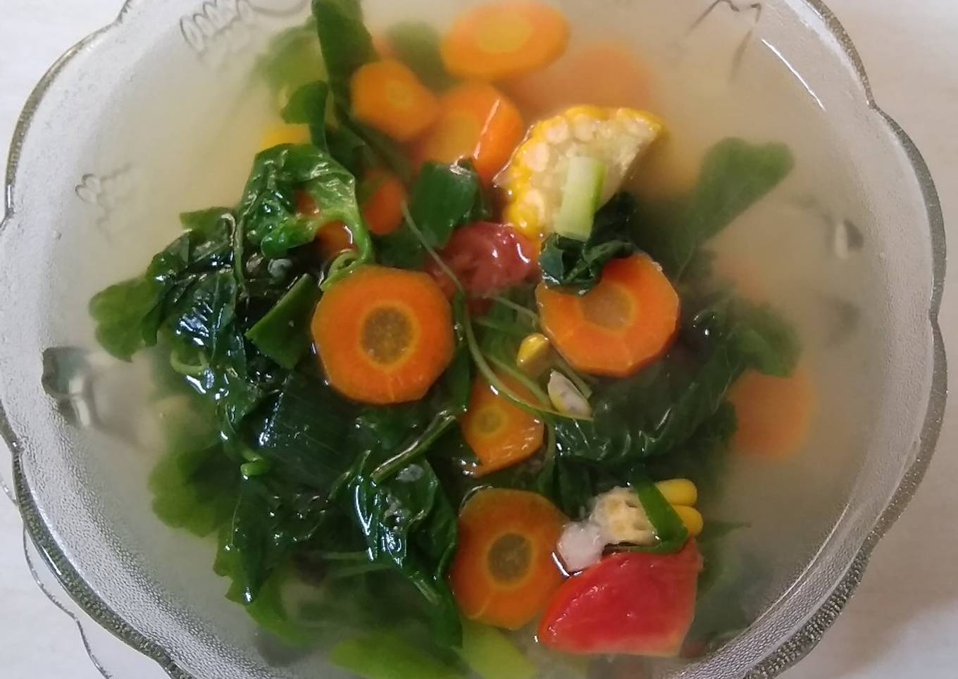Langkah Mudah untuk Menyiapkan Sayur bening bayam, Bikin Ngiler