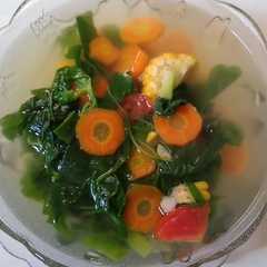 รูปของ Sayur bening bayam