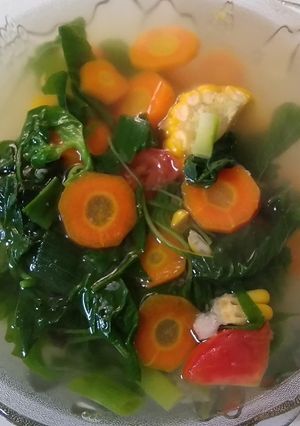 Foto resep Sayur bening bayam
