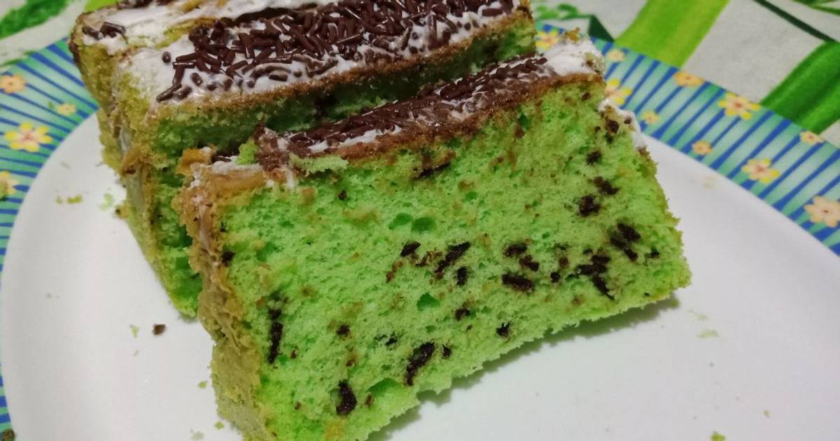 Resep Bolu Pandan Happy Call Sederhana Oleh Renny W Cookpad