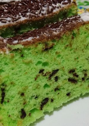Foto resep Bolu pandan happy call sederhana
