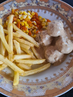 Foto resep Swedish meatballs gravy