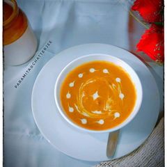 A picture of Pumpkin Soup.