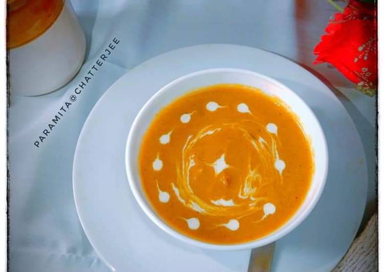 Recipe of Homemade Pumpkin Soup