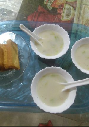 A picture of Sweet Corn Soup.