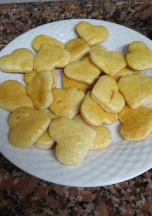 Una foto de Galletitas suaves y esponjosas de naranja