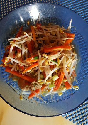 Foto resep Tumis tauge wortel