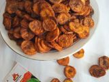 Ripe plantain chips