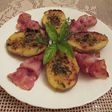 Patatas gratinadas con beicon ahumado