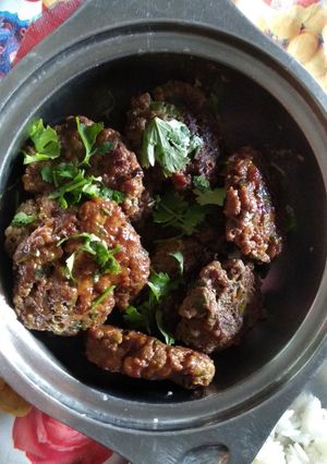 A picture of Mutton Kabab.