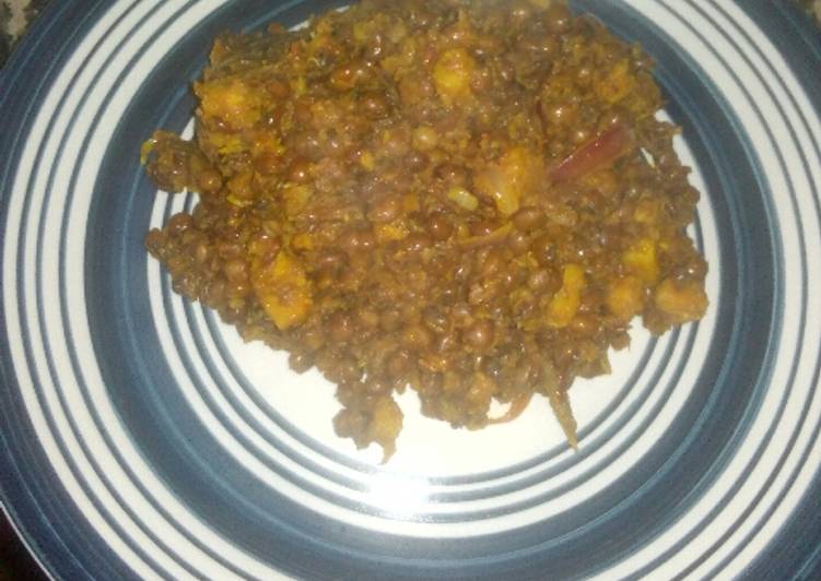 Easiest Way to Prepare Quick Porriage beans with unripe plantain