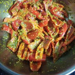 A picture of Red Chilli Pickle.