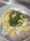 Salada de maionese batatas e ovos Maionese Caseira