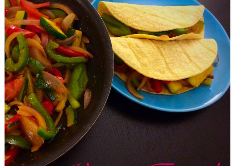 Recipe of Any-night-of-the-week Vegetable Fajitas