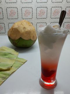 Foto resep Es Klamud Sirup Coco Pandan