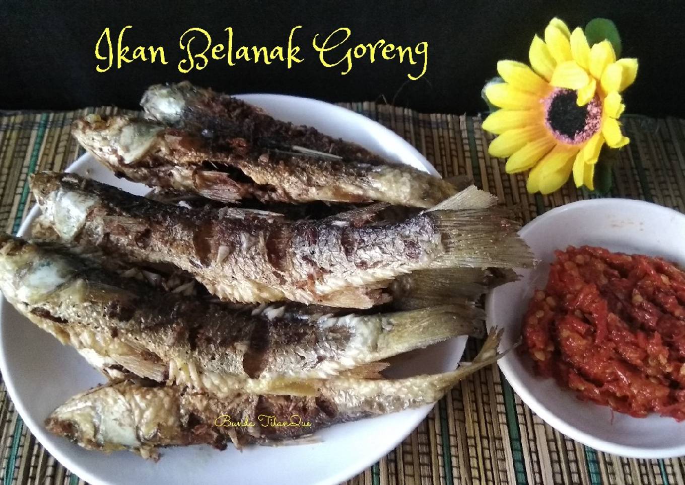 Resep Ikan Belanak Goreng, Lezat Sekali