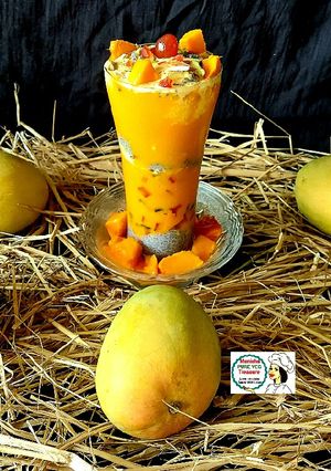 A picture of Mango Mastani.