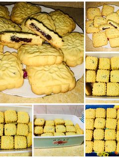 صورة لوصفة معمول السميد الدايب 🥮🥮