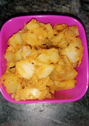 चटपटे आलू रेसिपी मुख्य फोटो