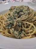Spaghetti con uova di merluzzo