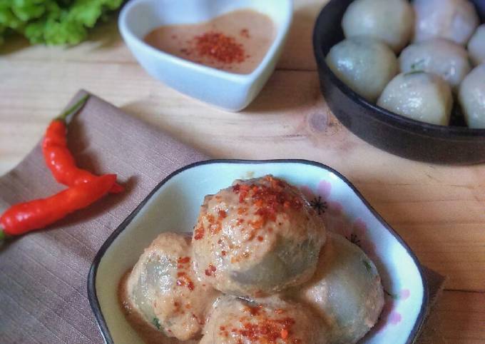 Resep Cilok Bumbu Kacang, Lezat Sekali