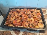 Una foto de salsa para conejo