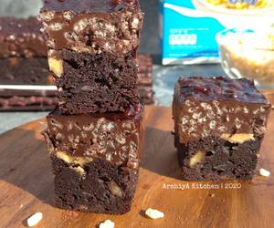 Resep Baru Milo  Banana and Peanut Butter Rice Crispy Brownie Enak Sempurna