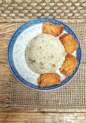 Foto resep Nasi goreng keju 3 bahan