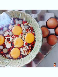 รูปของ ไข่แดงดองน้ำปลากวน,,,🔥🌶🍯🥚🍯🌶🔥