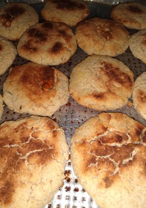Una foto de Galletas de harina de coco y avena