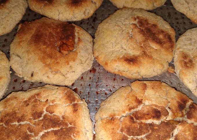 Galletas de harina de coco y avena Receta de Melina Pacheco- Cookpad