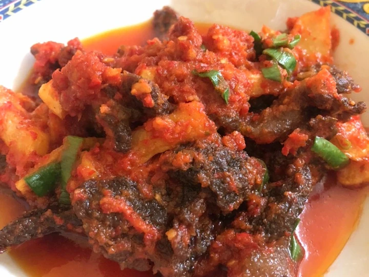 Langkah Mudah untuk Membikin Resep Dendeng Balado yang Bisa Manjain Lidah Anti Ribet, Mantap